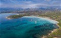 Futura Club Baja Bianca - Pohled na oblast, Capo Coda Cavallo, Sardinie