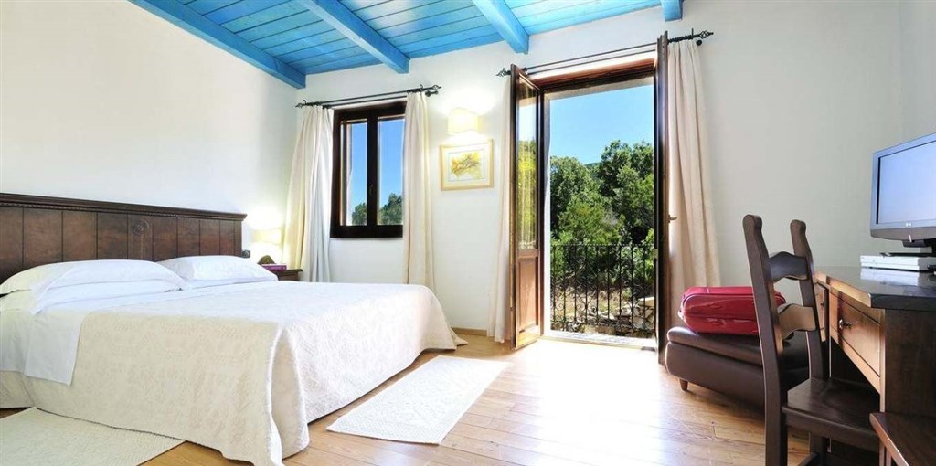 Pokoj Deluxe, Villagrande Strisaili, Sardinie