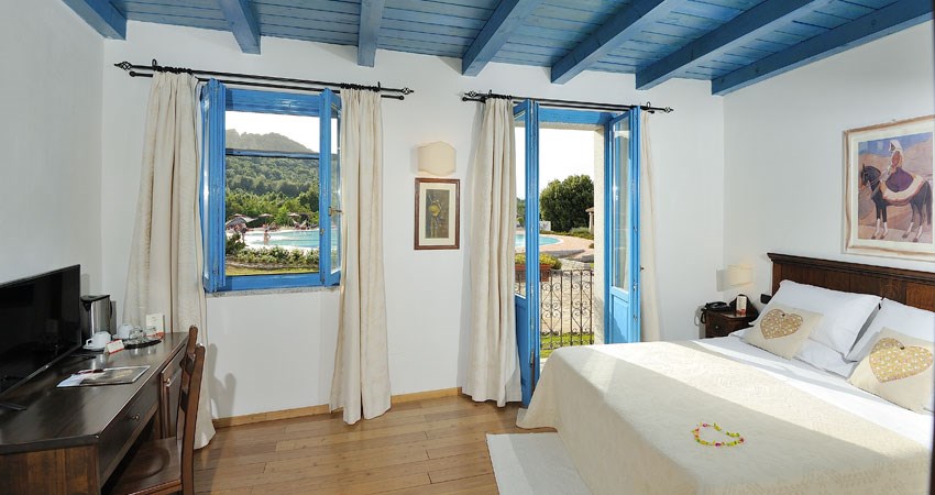 Pokoj Deluxe, Villagrande Strisaili, Sardinie