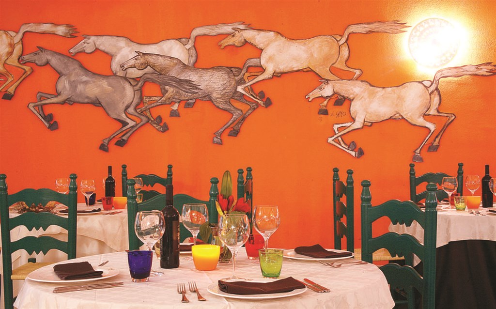 Restaurace, Villagrande Strisaili, Sardinie