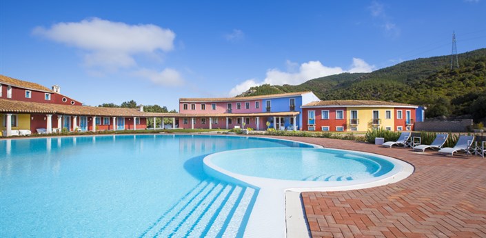 Orlando - Hotel s bazénem, Villagrande Strisaili, Sardinie