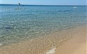 New Barcavela - Krásná písečná pláž u hotelu, Santa Margherita di Pula, Sardinie