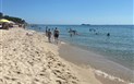 New Barcavela - Krásná písečná pláž u hotelu, Santa Margherita di Pula, Sardinie