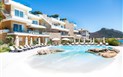 Hotel Gabbiano Azzurro - Hotelový bazén, Golfo Aranci, Sardinie