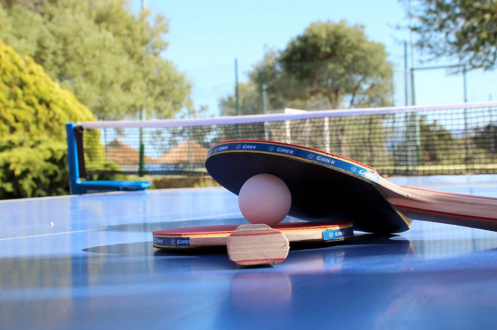 Ping pong, Cala Gonone, Sardinie