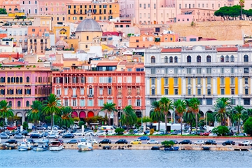 Hlavní město Cagliari