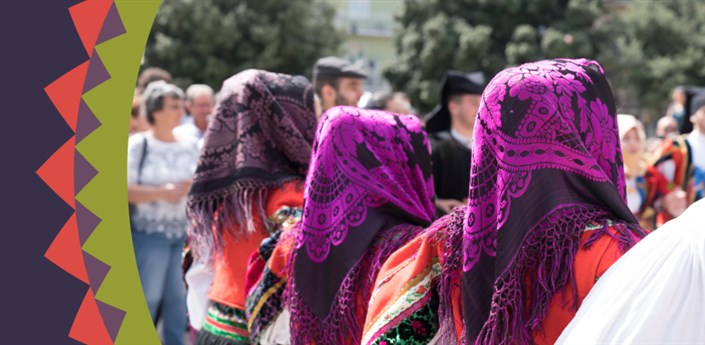 Podzim v Barbagii - Otevřené dvorky - Bitti - Bitti, Nuoro, Sardinie