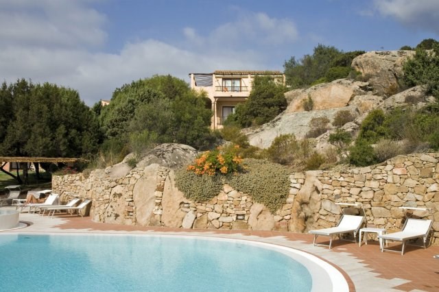 Stelle Marine Hotel & Resort - Bazén, Cannigione, Sardinie