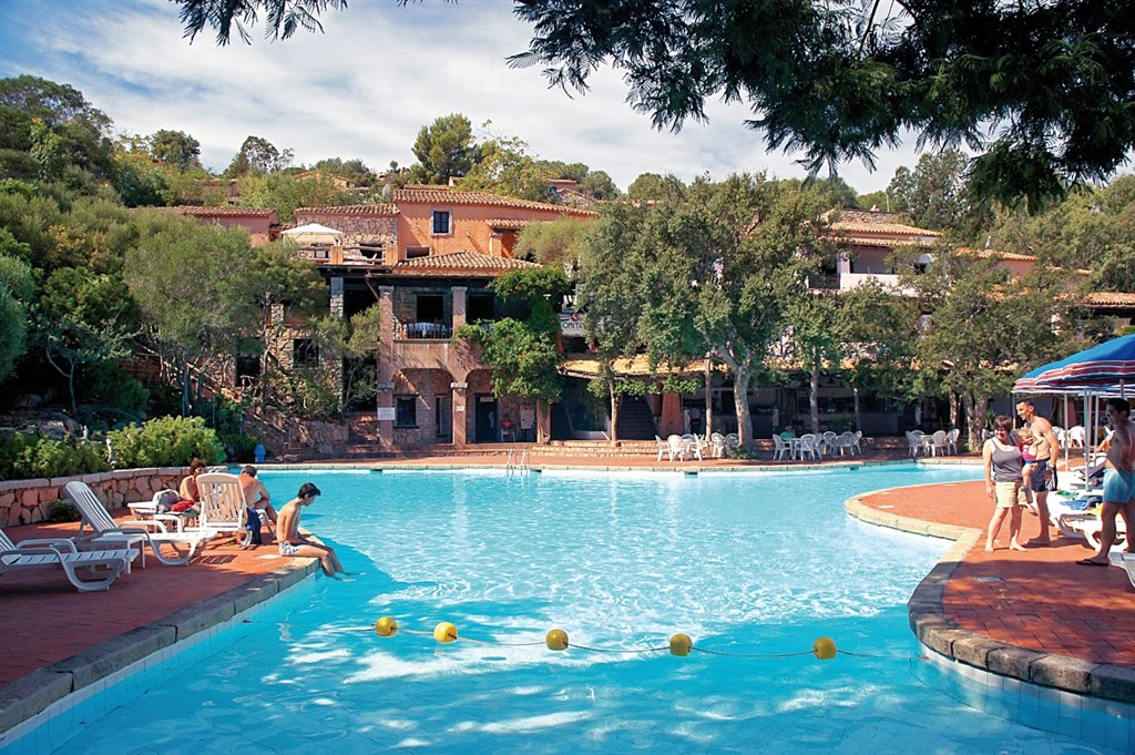 Centrální bazén, Arbatax, Sardinie