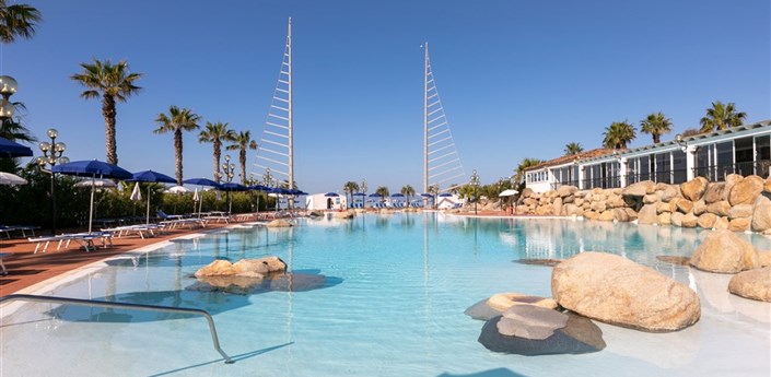 Sighientu Resort Thalasso & Spa - Bazén, Quartu Sant'Elena, Sardinie