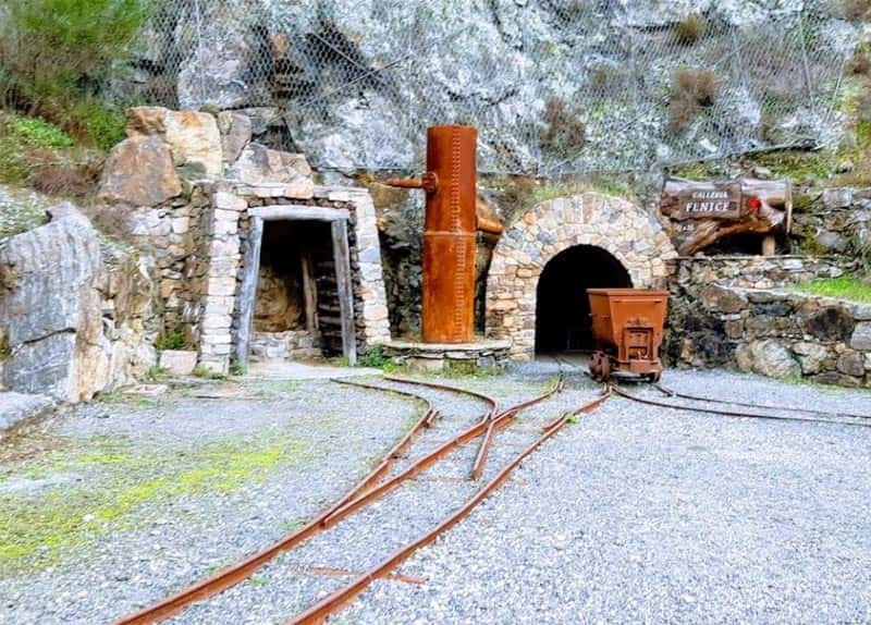 Důl Funtana Raminosa, Gadoni, Sardinie