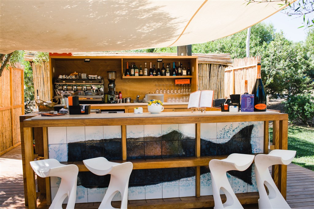 Mali Beach Bar, Palau, Sardinie