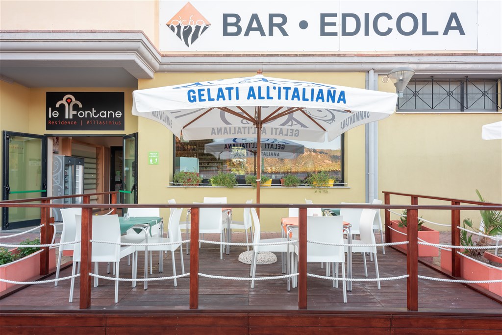 Bar, Villasimius, Sardinie