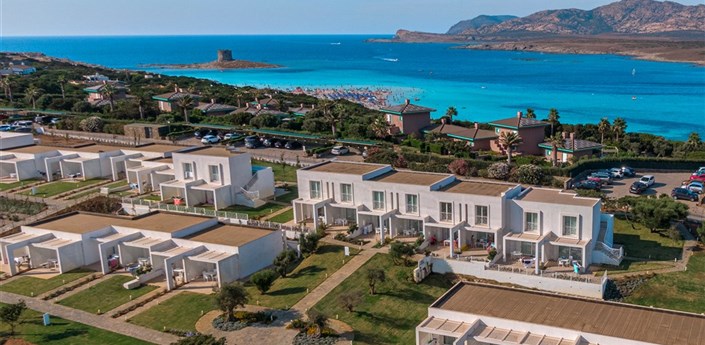 Capo Falcone Charming Apartments - Letecký pohled na apartmány, Stintino, Sardinie
