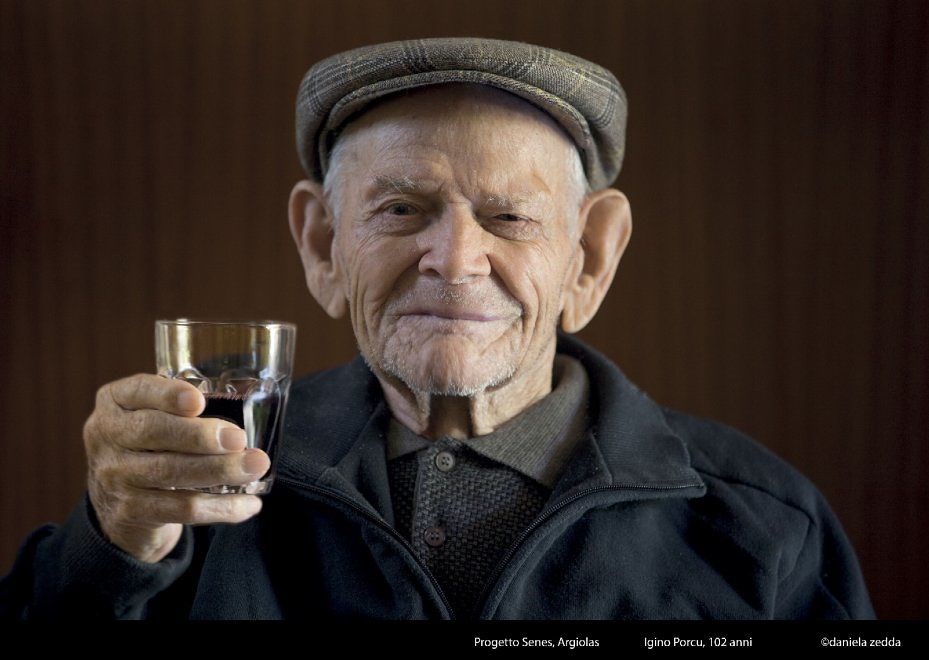 Igino Porcu, 102 let, Sardinie