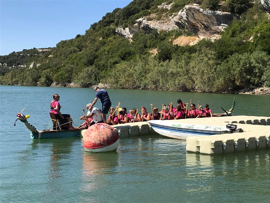 Dračí loď, Jezero San Sebastiano, Sardinie