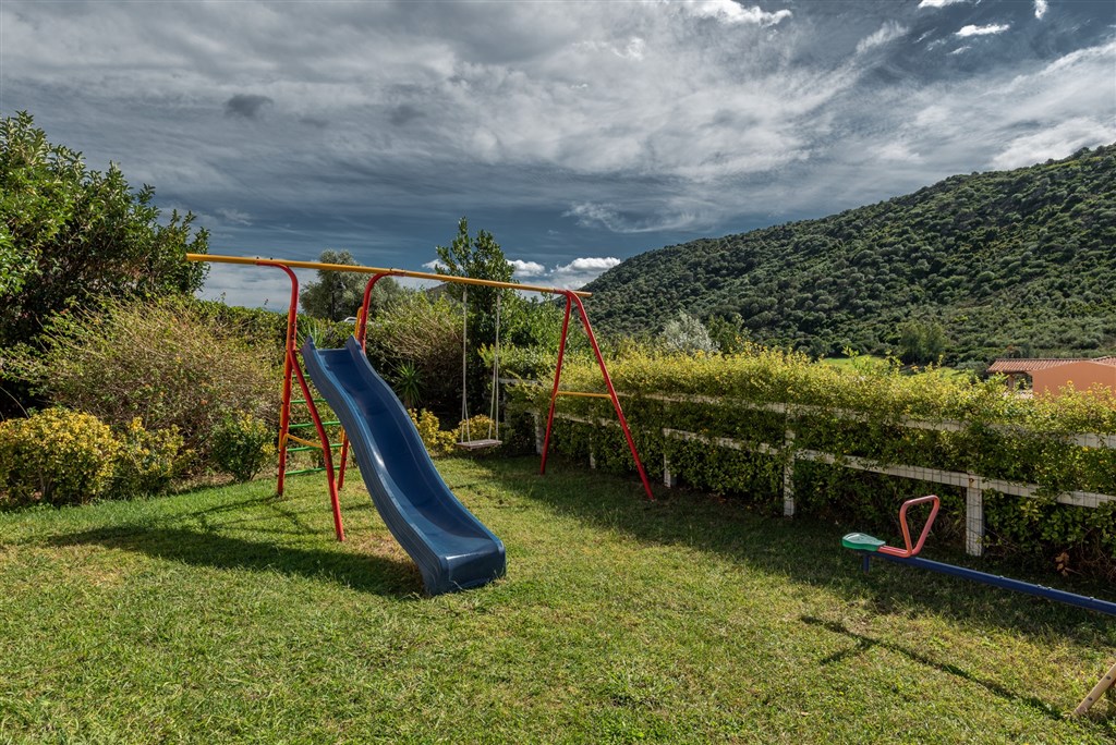 Dětské hřiště, Budoni, Sardinie