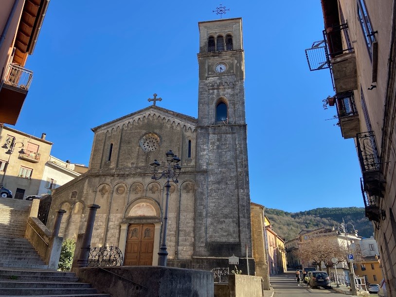 Kostel sv. Michaela Archanděla, Aritzo, Sardinie