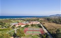 Futura Club Cala Fiorita - Pohled na resort z dronu, Agrustos, Sardinie