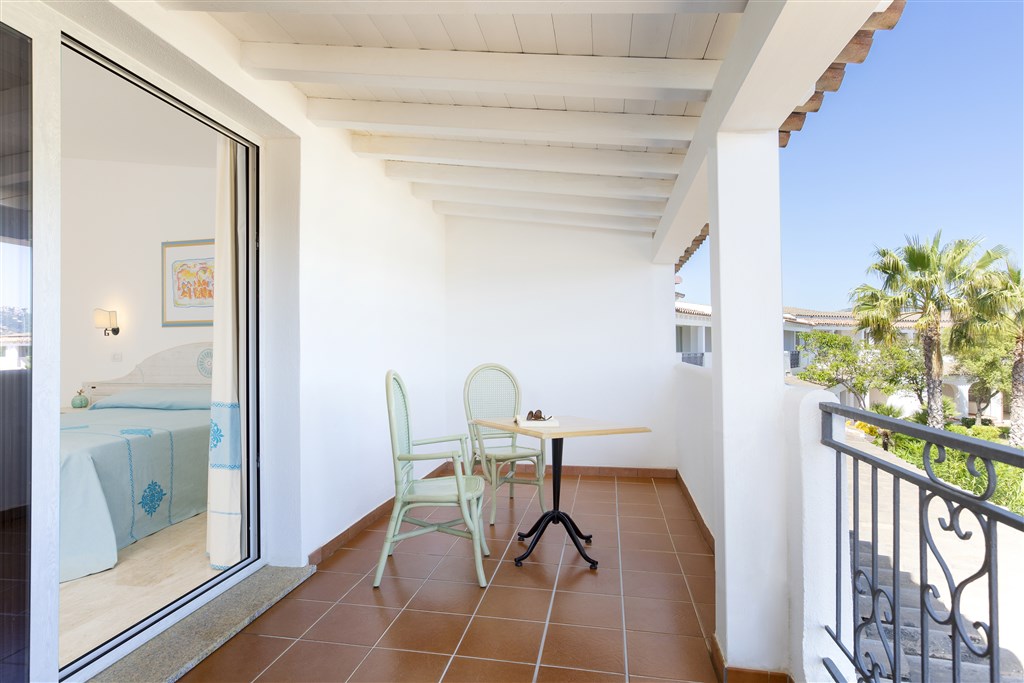 Pokoj Family Comfort - balkon, Orosei, Sardinie