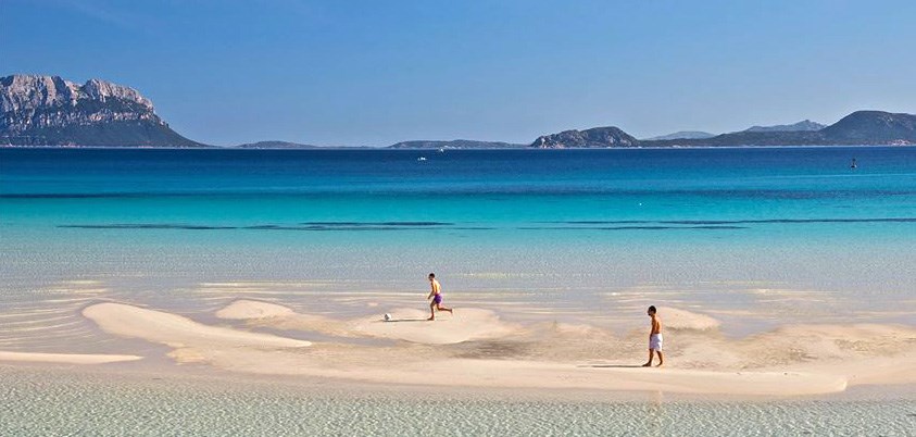 Sardinia Blu Resort - Pláž, Golfo Aranci, Sardinie