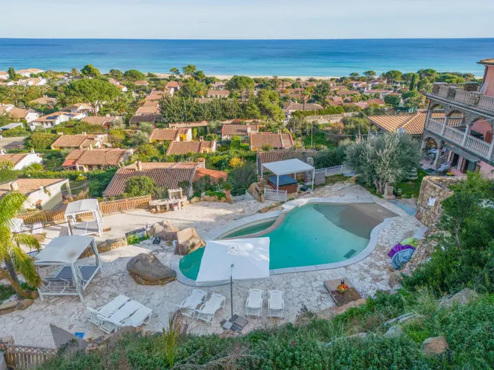 Residence Il Castello Suites & Pool - Bazén a výhled na moře, Costa Rei, Sardinie