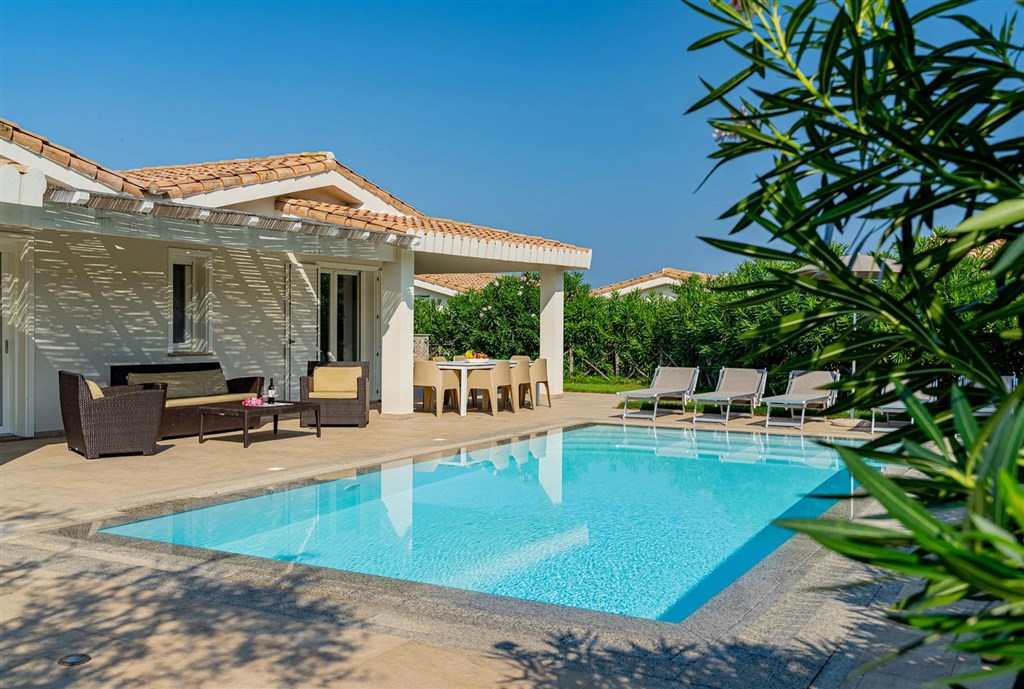 Vila s privátním bazénem, exteriér, Cardedu, Sardinie