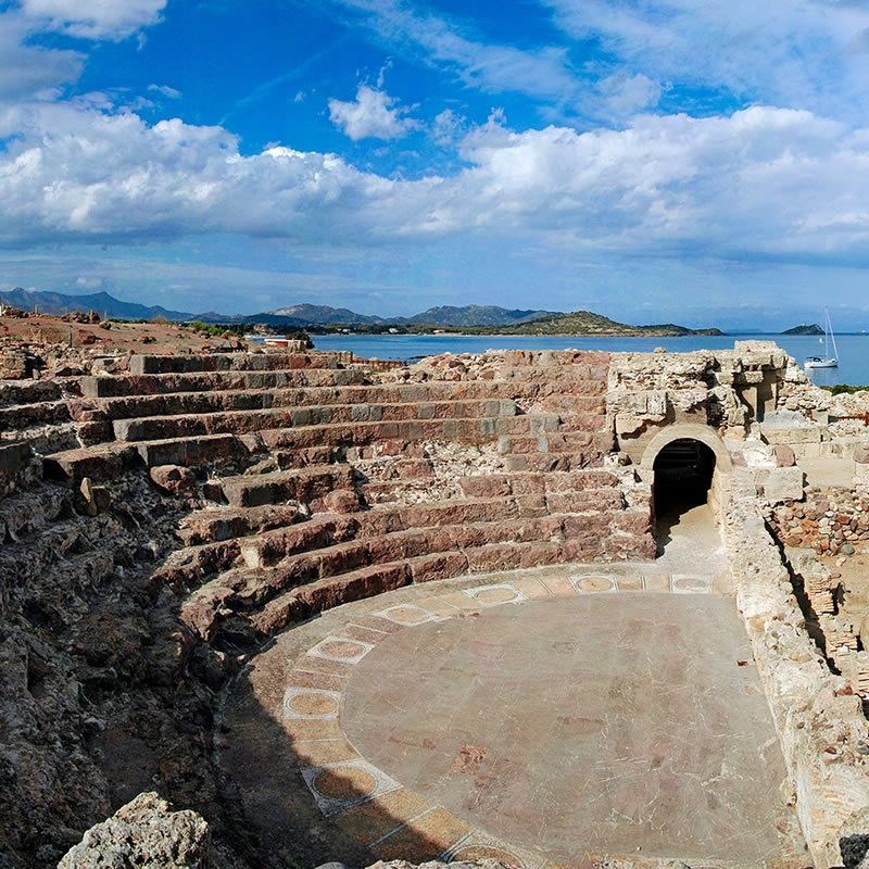 Archeologický areál Nora, Pula, Sardinie