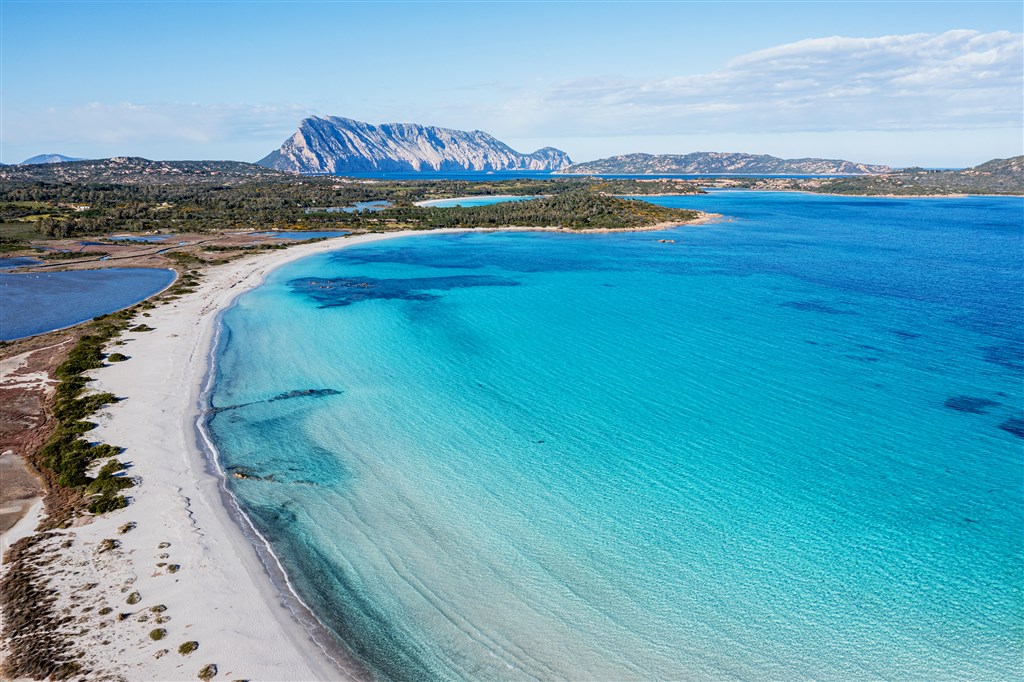 Pláž Lu Impostu, San Teodoro, Sardinie