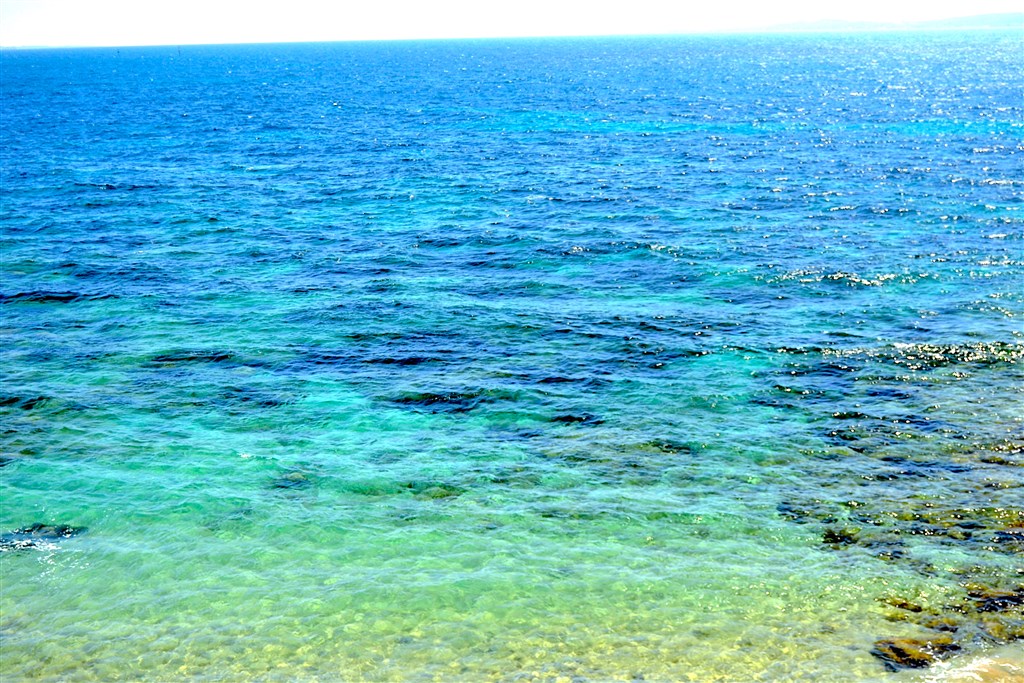 Pláž, Portoscuso, Sardinie