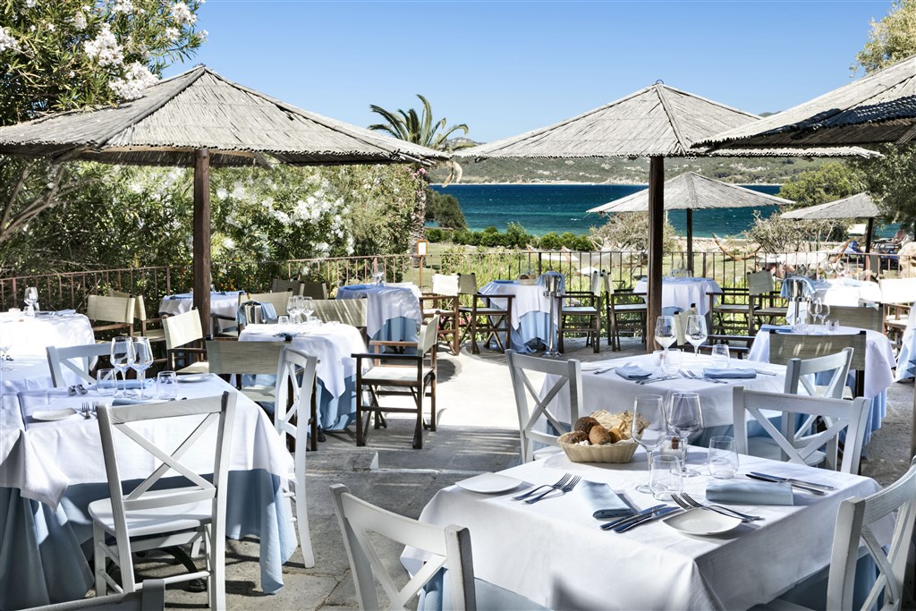 Restaurace, Cannigione, Sardinie