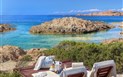 Torreruja Hotel Relax Thalasso & Spa - Lehátka u moře, Isola Rossa, Sardinie