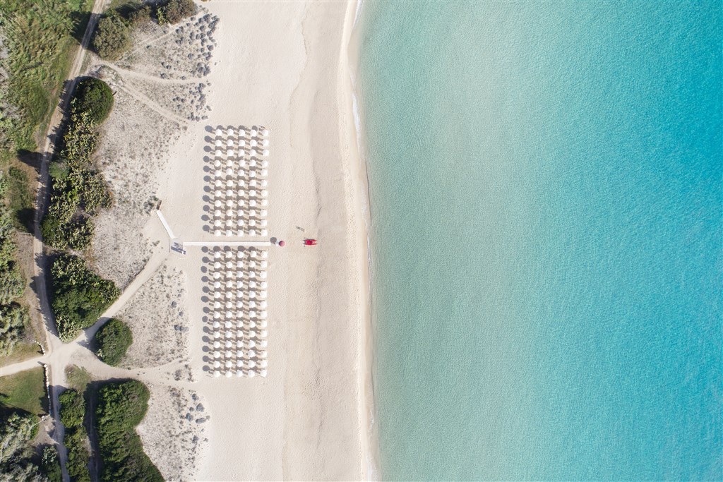 Pláž, Castiadas, Sardinie