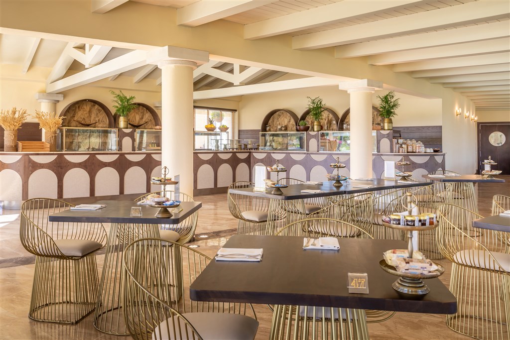 Spiagge San Pietro Resort - Snídaňová restaurace, Castiadas, Sardinie