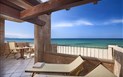 Resort & Spa Le Dune - Hotel La Duna Bianca - Výhled na moře z terasy pokoje Royal 4, Badesi, Sardinie