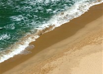 Pláž na jihu Sardinie