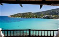 Club Hotel Baja Sardinia - Výhled z terasy restaurace Miramare, Baja Sardinia, Sardinie
