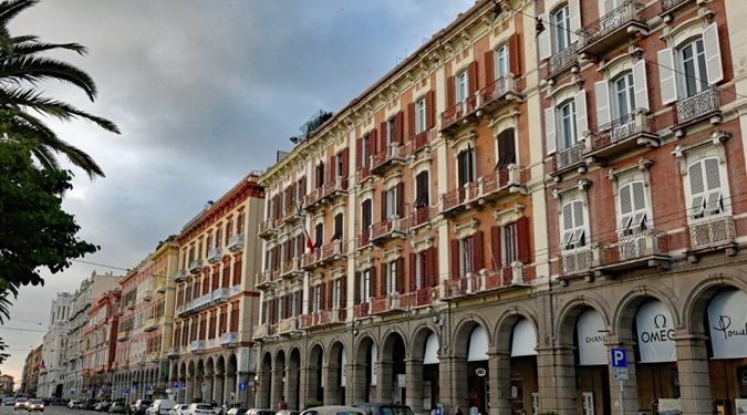 Cagliari - Hlavní třída v Cagliari