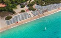 Calaserena Village - Letecký pohled na pláž, Maracalagonis, Sardinie