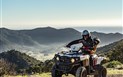 Splynutí s přírodou ve stanu bez tíže - Jízda na čtyřkolkách, Villaputzu, Sardinie