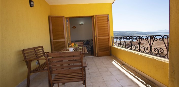 Residence Torre - Terasa, Isola Rossa, Sardinie