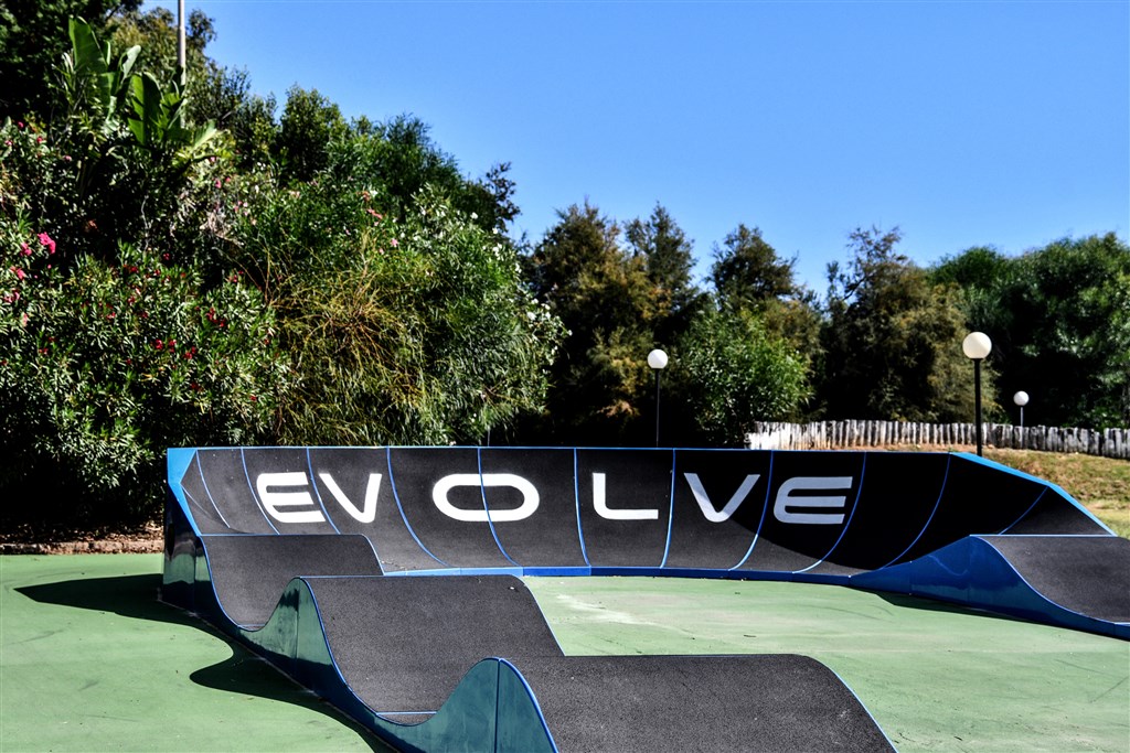 Pump track, Villasimius, Sardinie