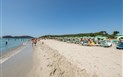 Green Village Resort - Pláž, Villasimius, Sardinie