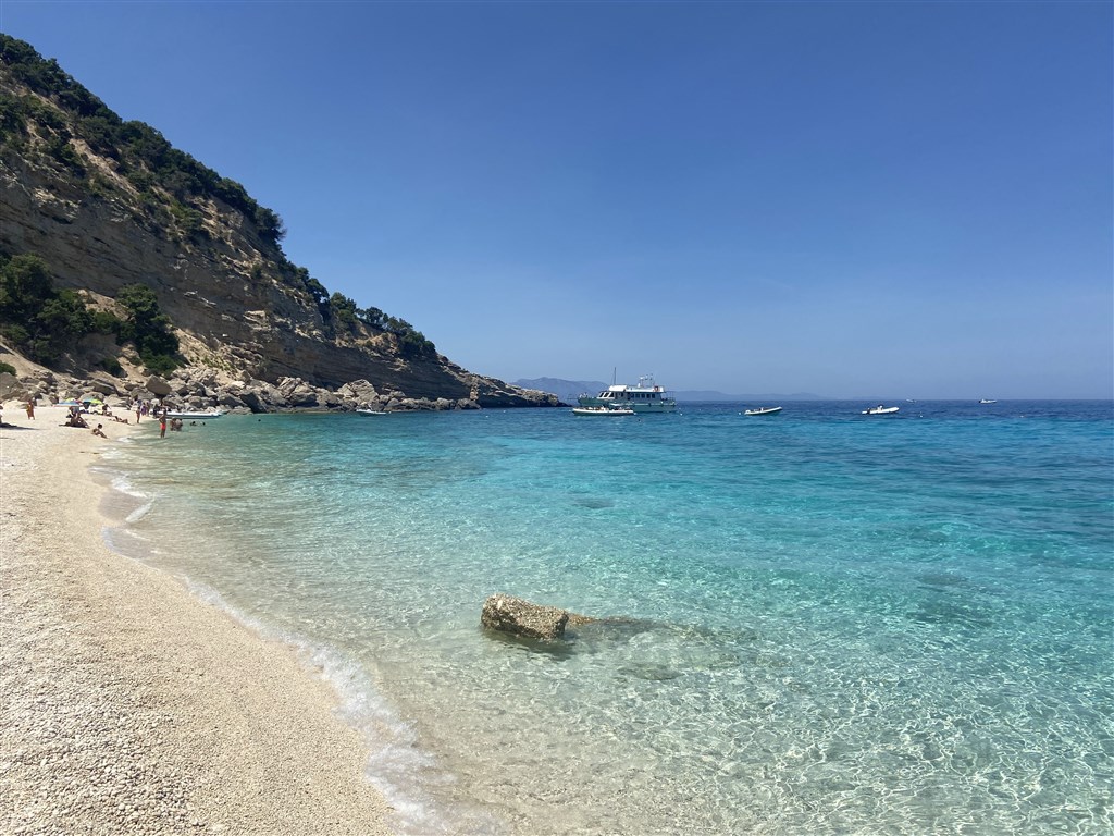 Cala dei Gabbiani, Golfo di Orosei, Sardinie