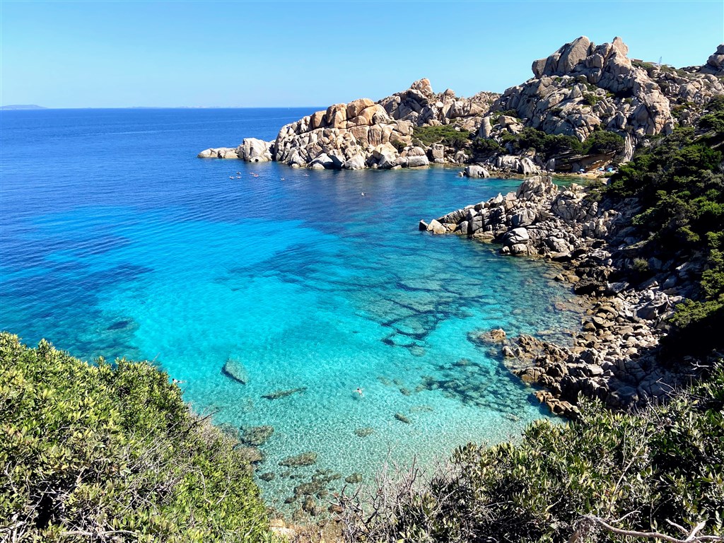 Cala Spinosa, Capo Testa, Sardinie