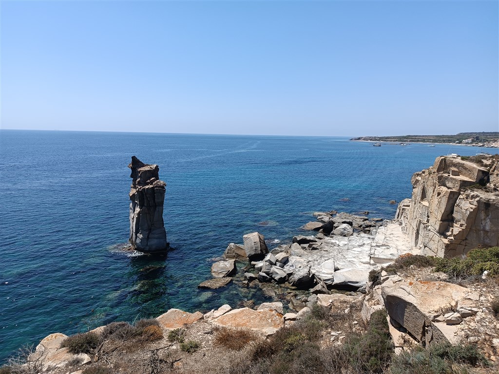 Le Colonne, ostrov San Pietro, Sardinie