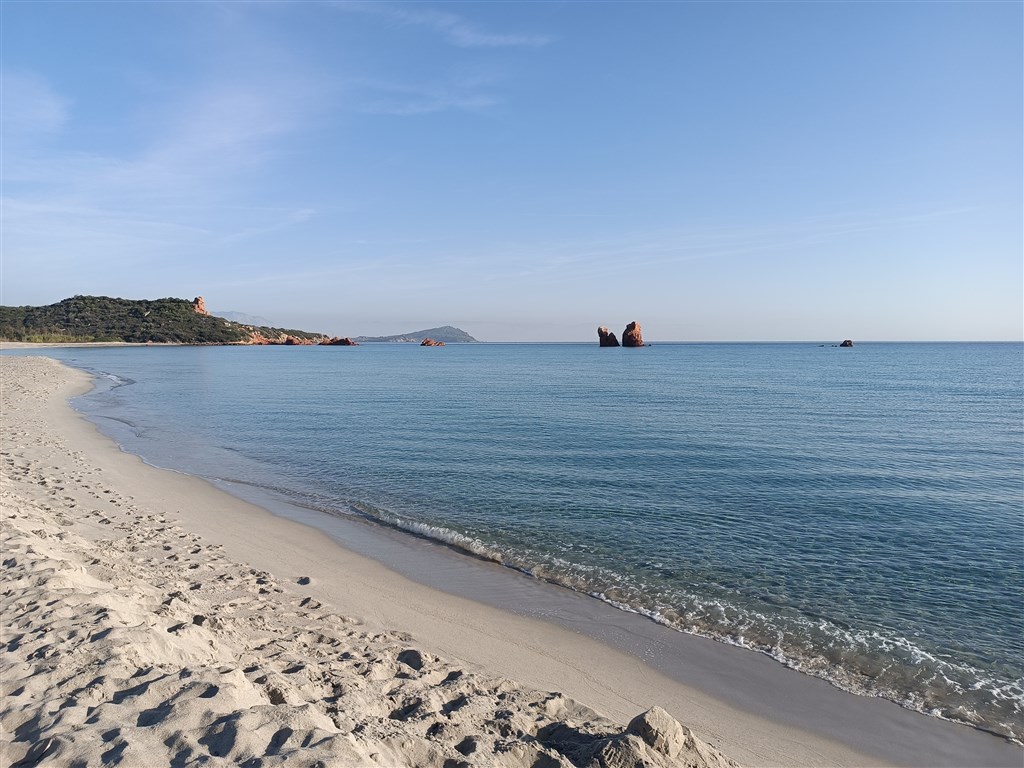 Pláž Cea, Sardinie