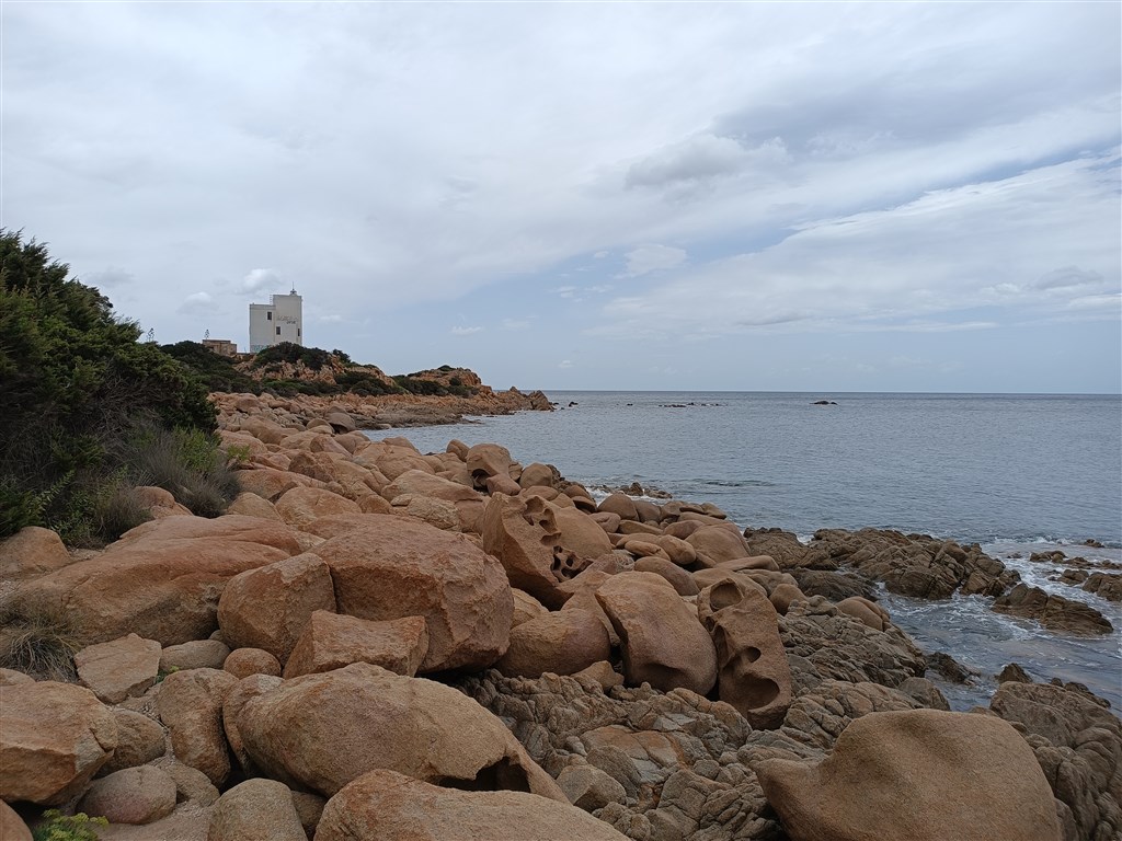 Nejvýchodnější bod Sardinie - Capo Comino, Sardinie