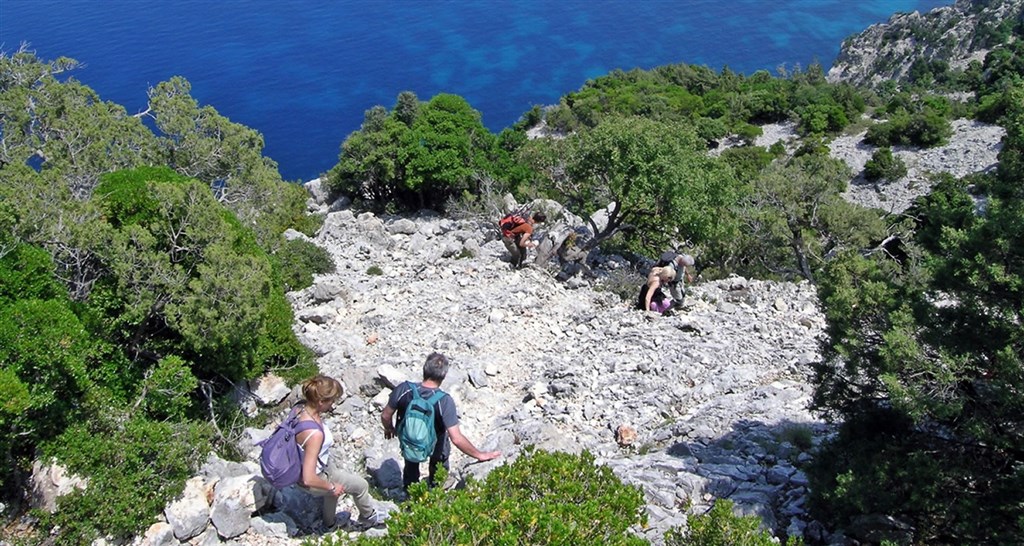 Trekking, Santa Maria Navarrese, Sardinie