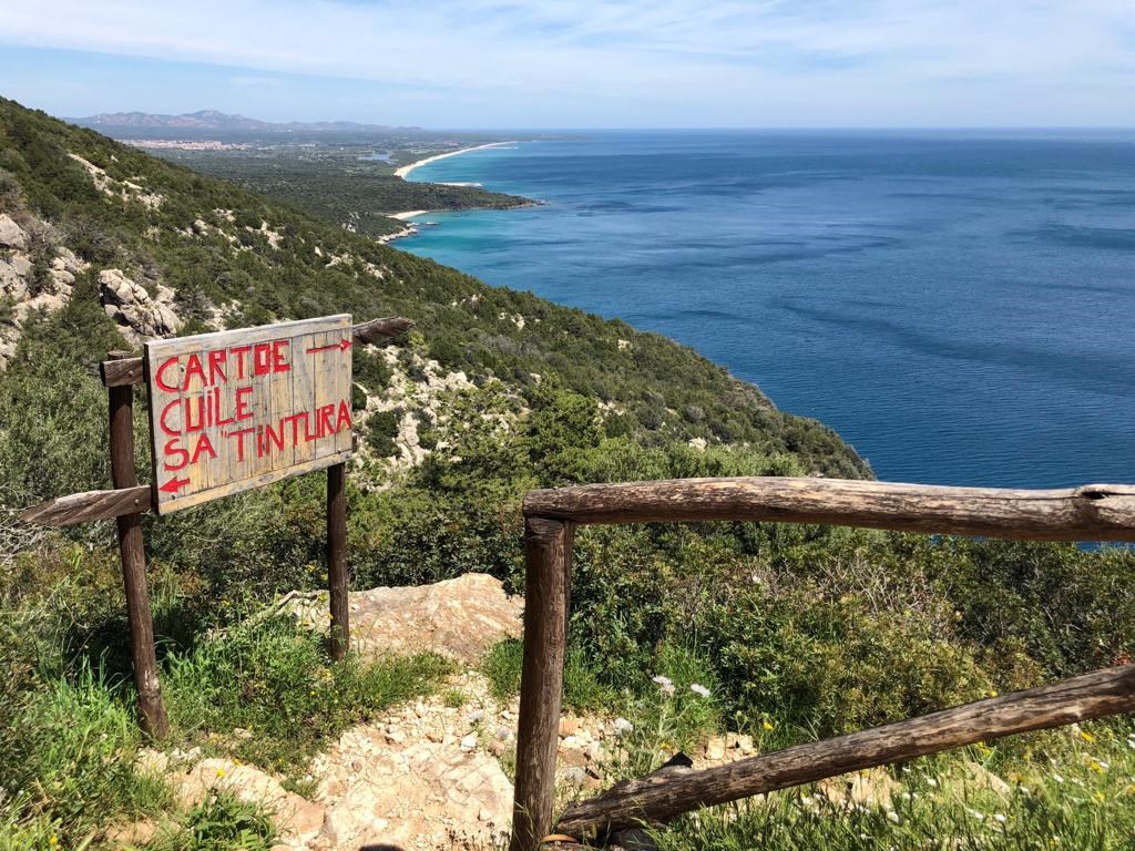 Stezka Cala Gonone - Cala Cartoe, Dorgali, Sardinie